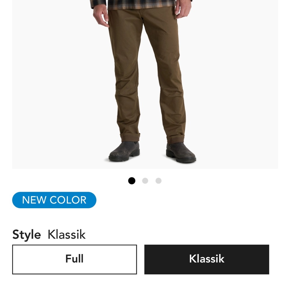 Kuhl Klassik Men's Olive Chinos